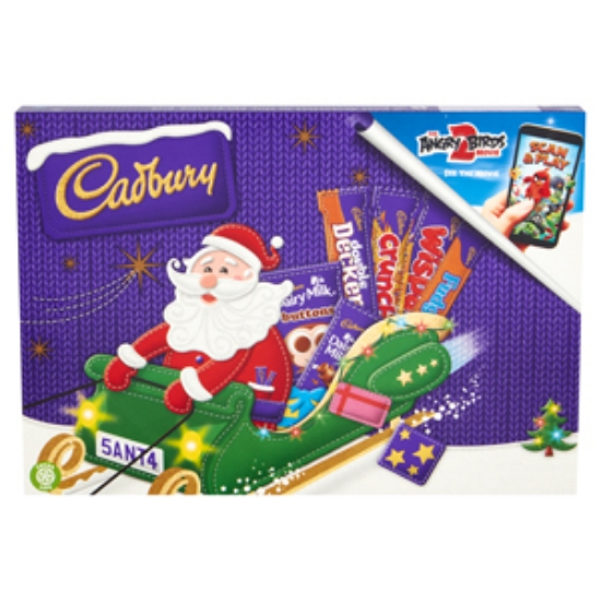 Picture of Christmas Cad Selection Box MED Santa 153gx8